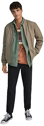 Men's Bomber Technique Jacket, Sand, M