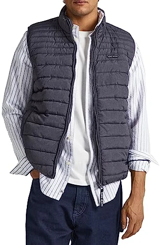 Men's Boswell Gillet Jacket, Grey (Grey Marl), XXL