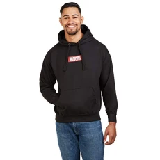 Men's Box Logo Hoodie, Black (Black Blk), X (Size:X-Large) Men's Box Logo Hoodie, Black (Black Blk), X (Size:X-Large)