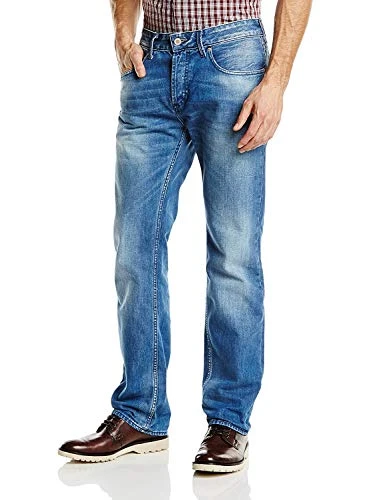 Men's Boxsir Regular Straight Jeans, Blue (70s Ice), W30/L32