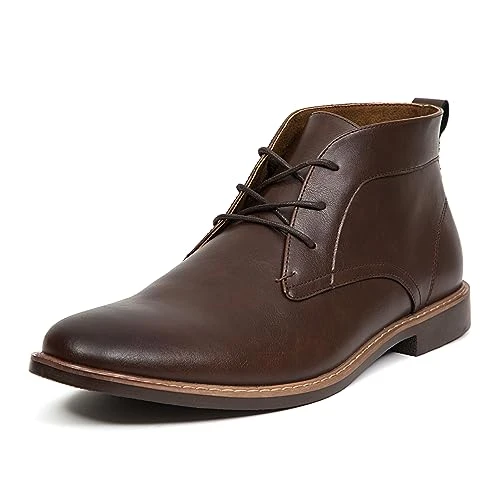 Men's Bridge Chukka Boot, Dark Brown, 15 Wide