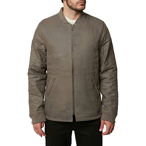 Men's Brighton Bomber Jacket Insulated, Dark Army, XL