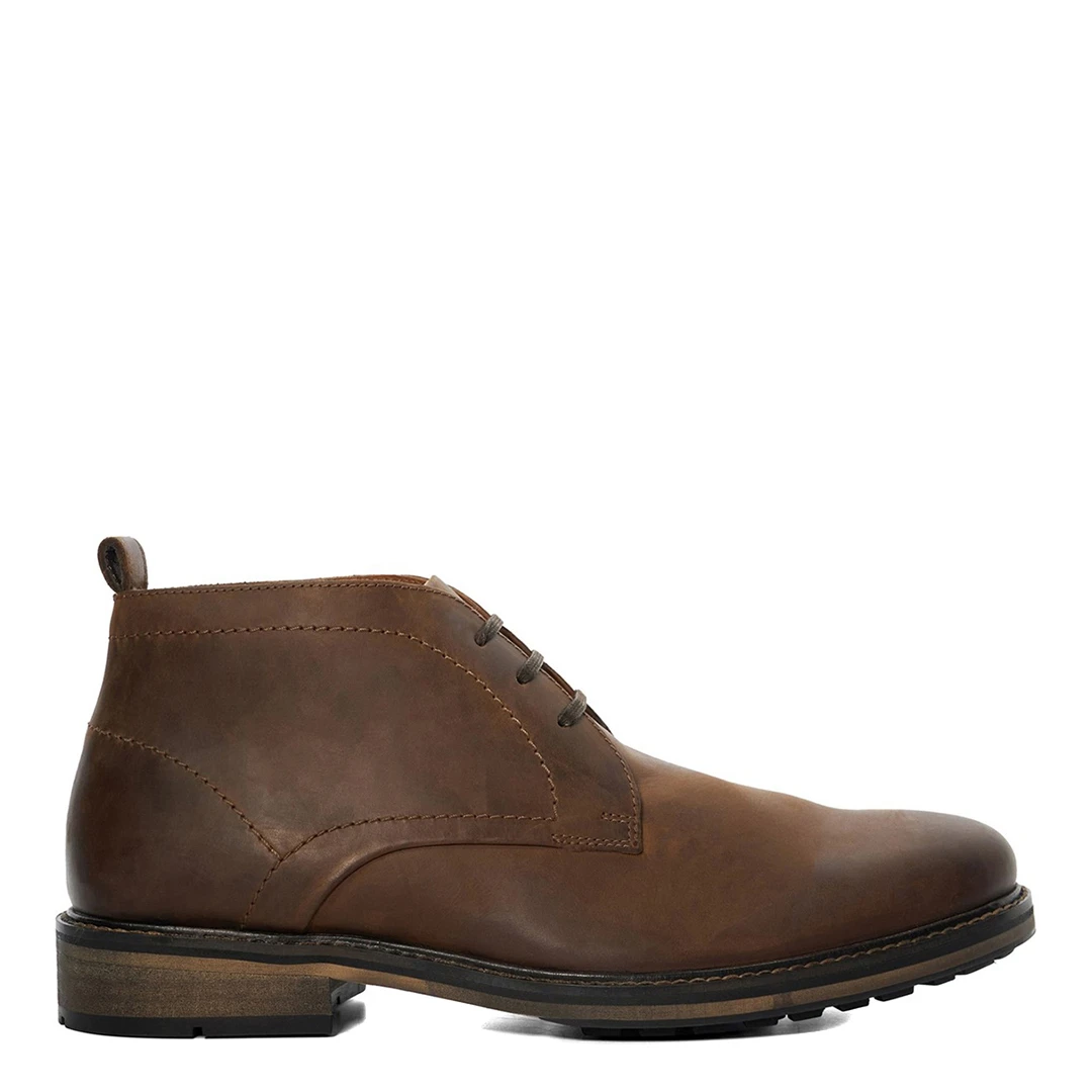 Mens Brown Charleys Chukka Boots