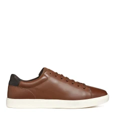 Mens Brown Leather Avola Trainer