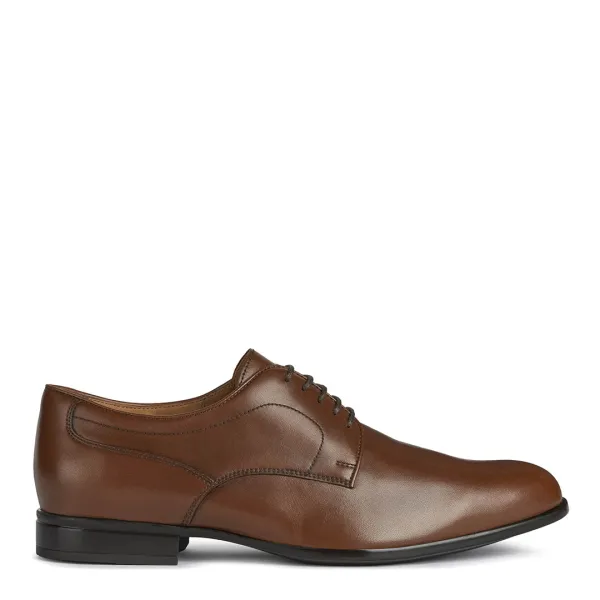 Mens Brown Leather Lacopo Shoe - Brown