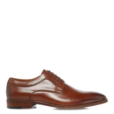 Mens Brown Sparrows Leather Formal Shoes