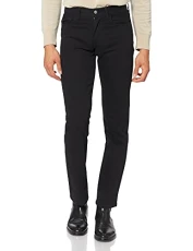 Men's Bull Colour, Straight Denim Jeans, Black (Black 1200), W28/L32 (Size: 28) Men's Bull Colour, Straight Denim Jeans, Black (Black 1200), W28/L32 (Size: 28)
