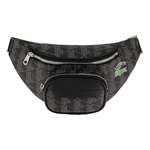 Men's Bum Bag The Blend Heritage Mono Noir Gris Estragon