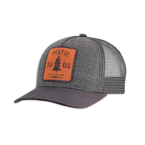 Men's Burnside Trucker Cap, One Size, Gunmetal