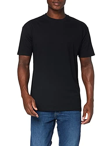 Men's By102-Heavy Oversize Tee T-Shirt, Black, M