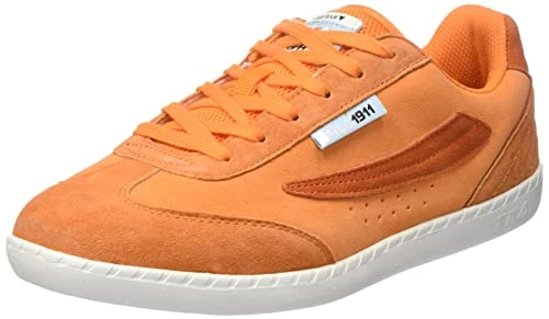 Men's BYB S Low Sneaker, Orange Pepper, 5.5 UK