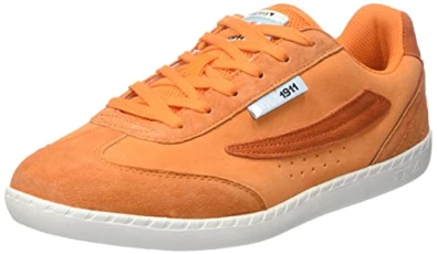 Men's BYB S Low Sneaker, Orange Pepper, 5.5 UK Men's BYB S Low Sneaker, Orange Pepper, 5.5 UK