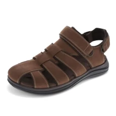 Men's Byrd Fisherman Sandal, Dark Tan, 13 Wide