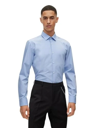 Mens C-Jenno Slim-fit Business Shirt in Cotton poplin