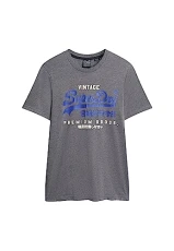 Men's Camiseta Clásica Vl Heritage Undershirt, Blue Midnight Blue Grit, M Men's Camiseta Clásica Vl Heritage Undershirt, Blue Midnight Blue Grit, M