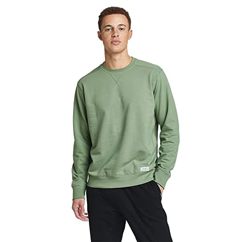 Men's Camp Fleece Crew Sweatshirt, Dusty Sage, S