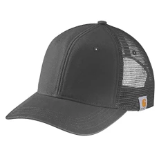 Mens Canvas Mesh-Back Cap, Shadow, One Size Mens Canvas Mesh-Back Cap, Shadow, One Size
