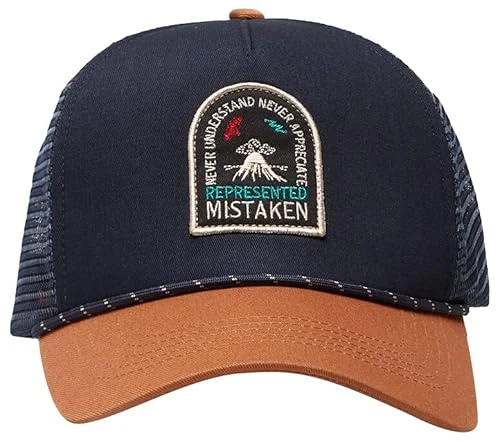 Men's Cap, Dark Khaki, One Size