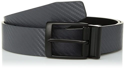 Men's Carbon Fibre Texture Reversible Belt