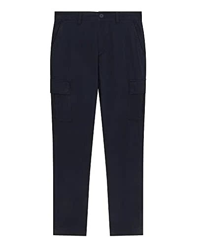 Mens Cargo Pant Trousers Dark Navy W36L30