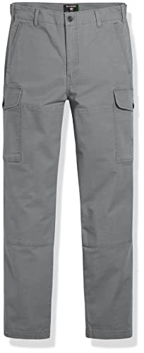 Men's Cargo Slim Tapered Pants, Sharkskin (Lightweight), 33W 34L UK