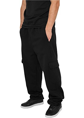 Men's cargo sweatpants, Black, 5XL