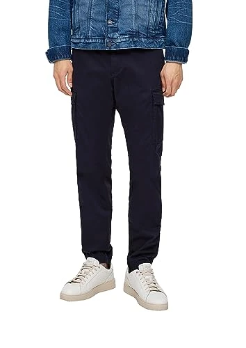 Men's Cargo trousers, blue, 32 W/30 L