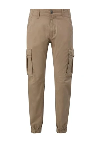 Men's Cargo Trousers, Brown, 28W x 36L