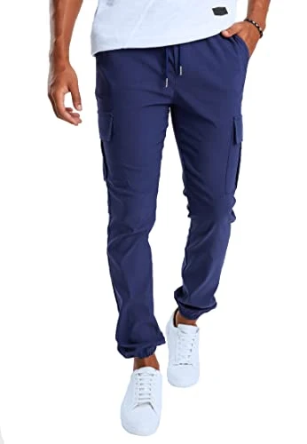 Men's Cargo Trousers Chino Cargo Trousers Stretch Jeans Jogger Chino Trousers Men Casual Trousers Bo