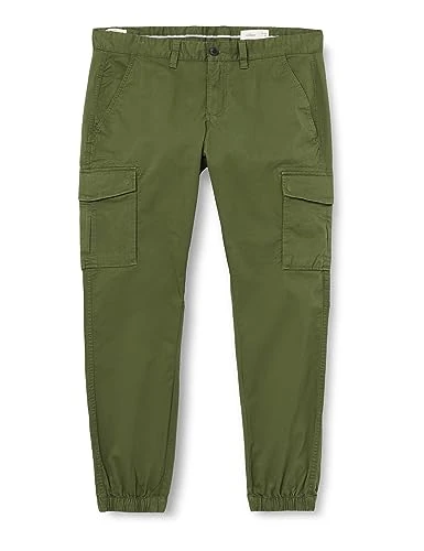 Men's Cargo Trousers, Green, 38 W/30 L