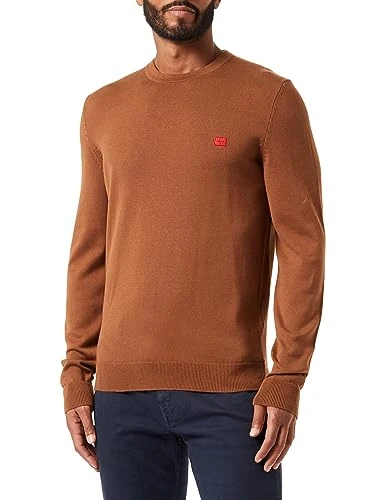 Mens Cassius C Jumper Sweater Pullover Top Rust/Copper M