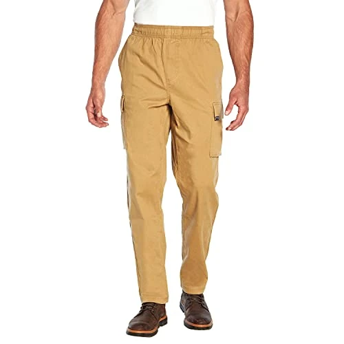 Men's Casual Cargo Pants - Kelp Large