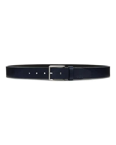 Men's Casual Leather Belt, Night Sky, 110 CM