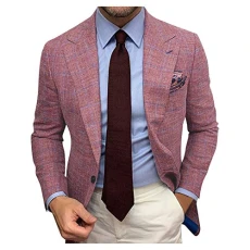 Men's Casual Suit Blazer Jackets Lightweight Sports Coats Modern Fit Men Spring Shirts Casual v Neck Mature Date Men's Blazers Purple