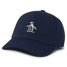 Mens CC Perforated Tennis Cap - Black Iris - One Size