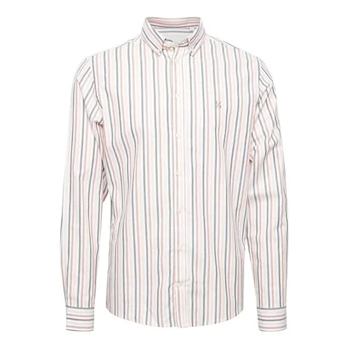 Men's Cfanton Ls Bd Striped Oxford Shirt, 181326/Nutmeg, 3XL