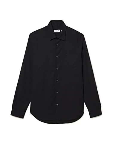 Men's Ch8522 Dress Shirt, Black, M
