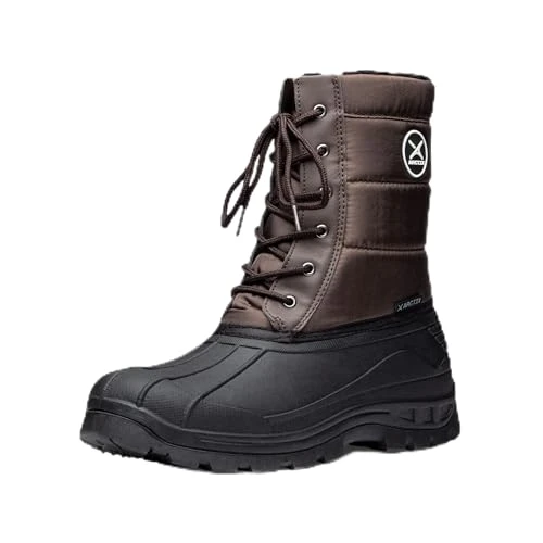 Men's Channel Winter Boot snoeshoeing, Coffee, 8