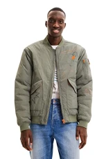 Men's CHAQ_Bomber, 4068 BOAB, Green, M Men's CHAQ_Bomber, 4068 BOAB, Green, M