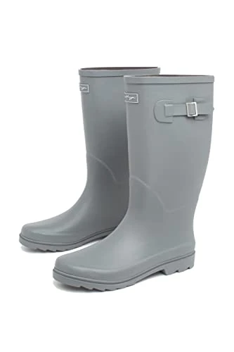 MENS CHARCOAL SCRIBBLE WELLIES, 9 UK