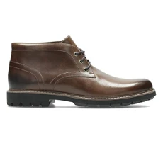 Men's Chelsea Boots, Brown Dark Tan Lea, 7 UK