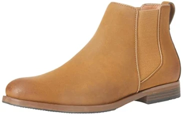 Men's Chelsea Boots, Dark Tan, 8 UK