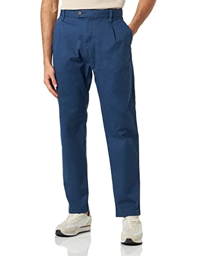 Men's Chino, Straight Leg, Blue, 30 W/30 L