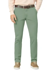 Men's Chino Trousers Rio 1-3015/27 Olive Green (as8, Waist_Inseam, Numeric_38, Numeric_32)