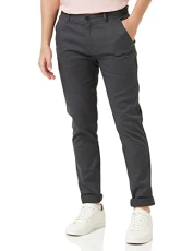 Men's Chinos, Endmore Twill Chinos with Stretch, Skinny Fit, Casual Trousers, Grey, 30W 30L Men's Chinos, Endmore Twill Chinos with Stretch, Skinny Fit, Casual Trousers, Grey, 30W 30L