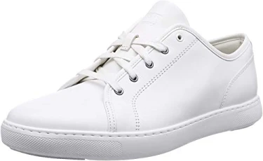 Men's Christophe Tumbled Trainers, White (Urban White 194), 12 UK