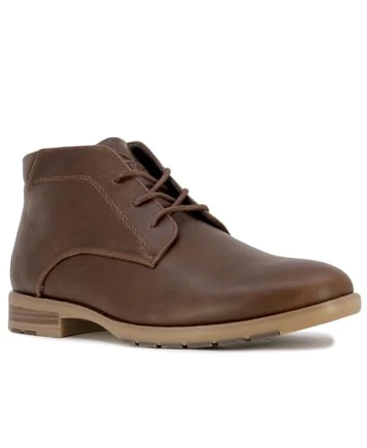 Men's Chukka Boot: Dress Casual Lace-Up Ankle Shoe Oxfords & Desert Boots, Largo-brown, 8 UK