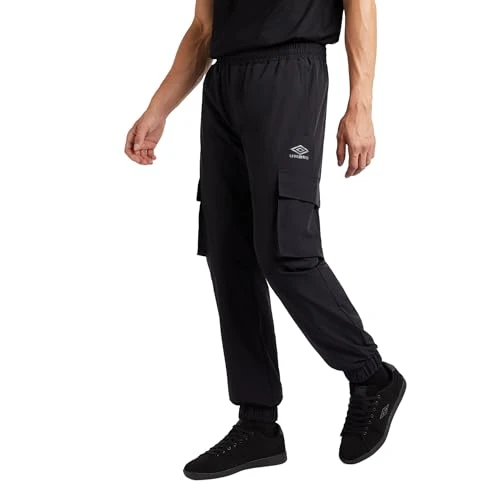 Mens City Silo HCP Cargo Trousers Black/Woodland Grey S