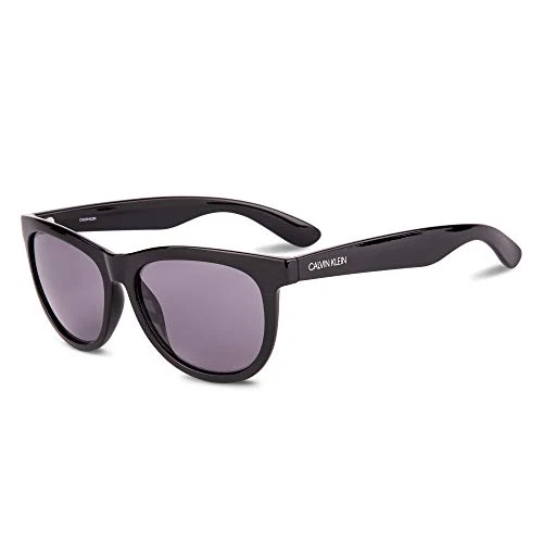 Men's Ck19567s Sunglasses, Black/Solid Grey, 56mm,16mm,150mm