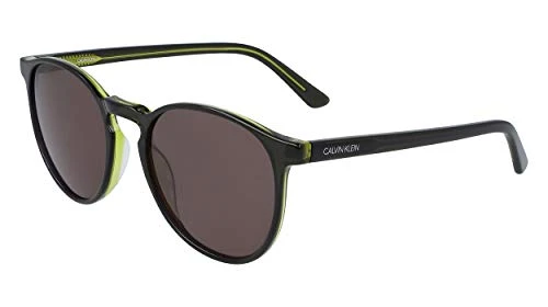 Men's CK20502S Sunglasses, CRYSTAL OLIVE/MOSS, 53